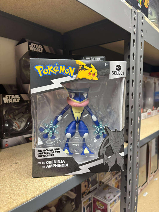 Pokemon Greninja Amphinobi Action Figure Select Series 1 Jazwares New Sealed Toy