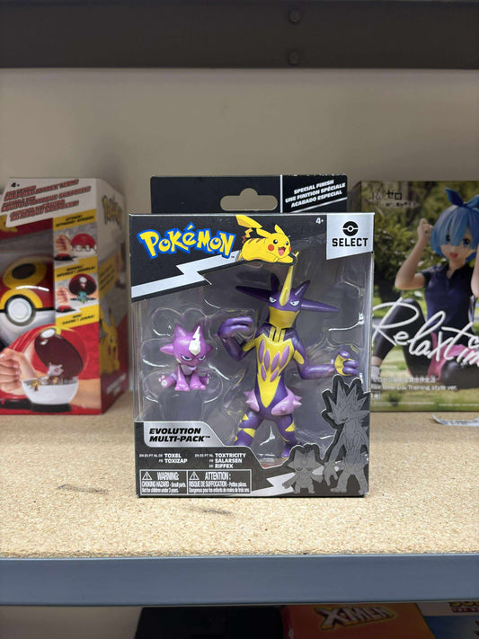 Pokémon Select Evolution Multi-Pack Toxel and Toxtricity Action Figure Set