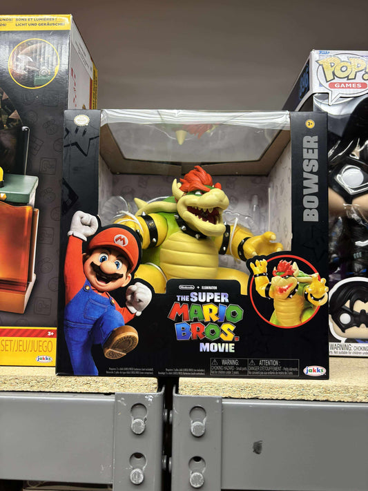 THE SUPER MARIO BROS. MOVIE 7-Inch Feature Bowser Action Figure