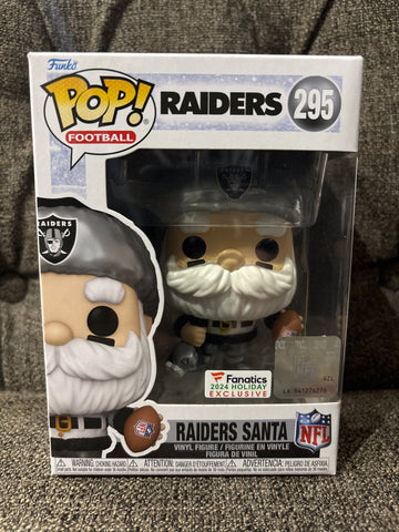 Raiders Santa Fanatics 2024 Holiday Exclusive