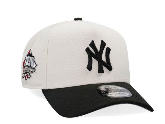 New Era New York Yankees 1999 World Series Chrome (Corduroy Brim) 9Forty A Frame Snapback Hat