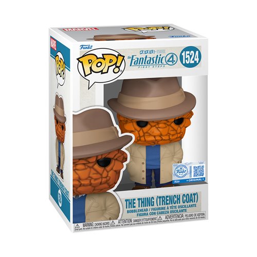 The Fantastic Four: First Steps The Thing (Trench Coat) Entertainment Earth Exclusive Funko Pop! Vinyl Figure (SRP 950)