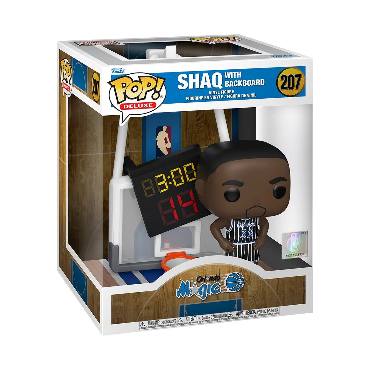 NBA Legends Magic Shaq with Backboard Deluxe Funko Pop! Vinyl Figure (SRP 2500)