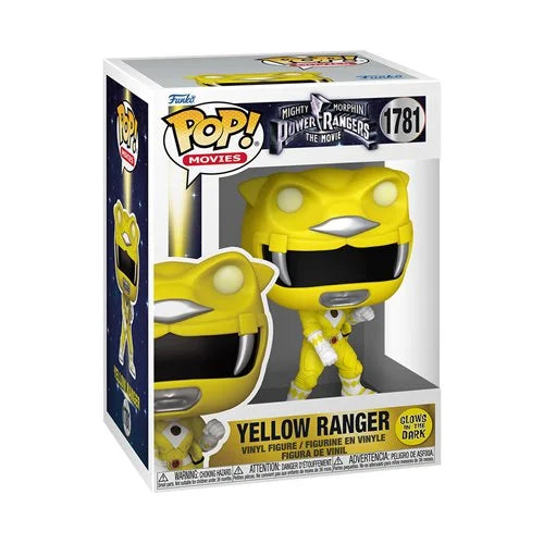 Mighty Morphin Power Rangers: The Movie Yellow Ranger Glow-in-the-Dark Funko Pop! Vinyl Figure (SRP 600)