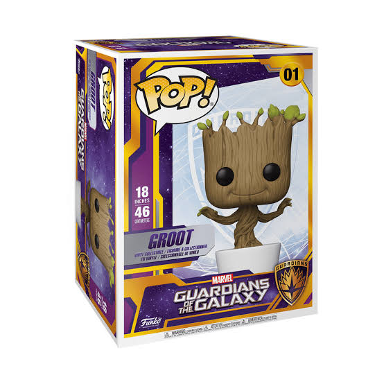 Mega: Guardians of The Galaxy Groot 18 inch Funko Pop!