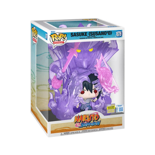Funko POP! Moments: Naruto Shippuden Sasuke (Susano'o) 8.8-in Vinyl Figure GameStop Exclusive