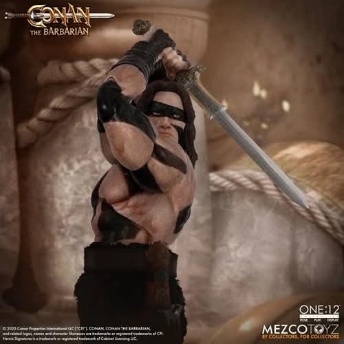 Conan The Barbarian (1982): War Paint Edition One:12 Collection Action Figure (Measures approximately 6.3-inches (16cm) tall)