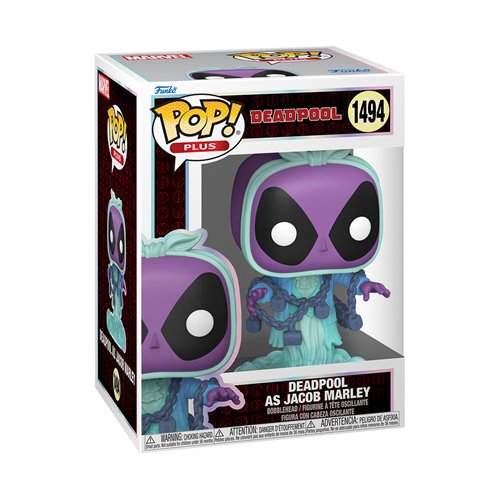 Deadpool Literary Classics Deadpool as Jacob Marley Funko Pop! Vinyl Figure Plus (SRP 700)
