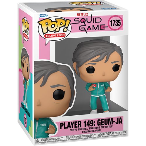 Squid Game Player 149: Geum-Ja Funko Pop! Vinyl Figure (SRP 700)