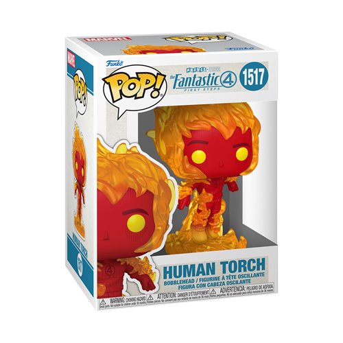 The Fantastic Four: First Steps Human Torch Funko Pop! Vinyl Figure (SRP 600)