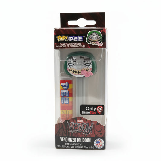 Pop pez Venomized Dr Doom Gamestop