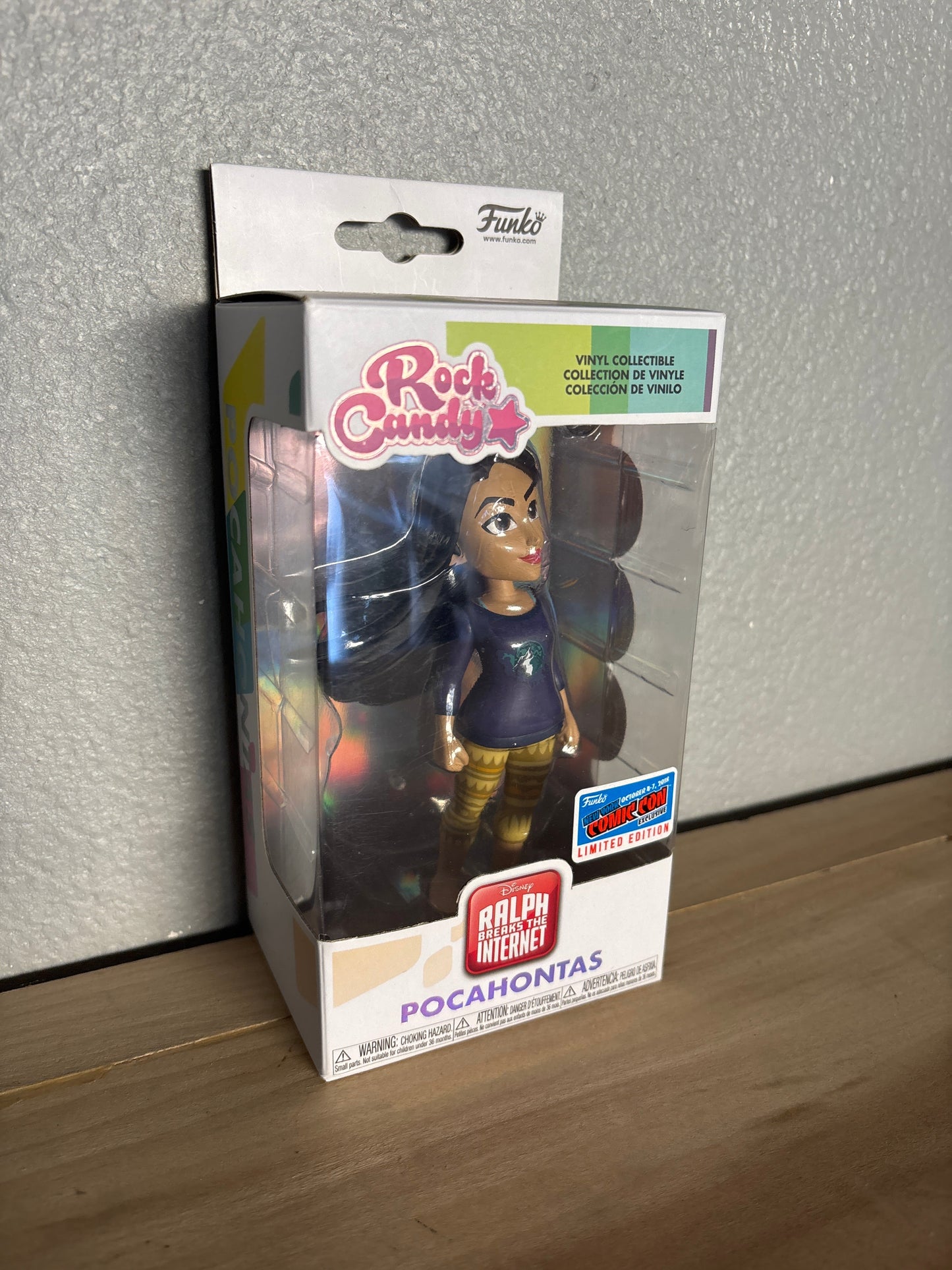 Rock Candy Disney Comfy Princesses Pocahontas 2018 New York Comic Con
