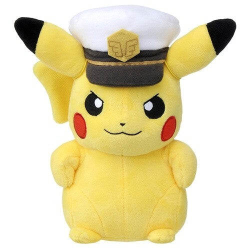 Captain Pikachu plush
